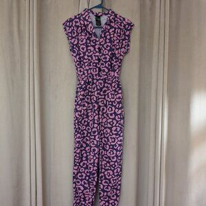 Nooworks Magic Suit Jumpsuit – Medium – Lavender Leopard